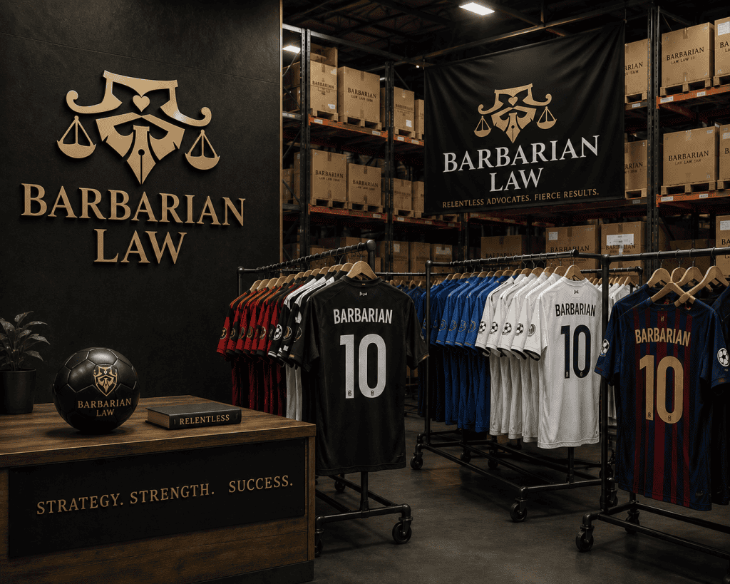 Counterfeit jersey store