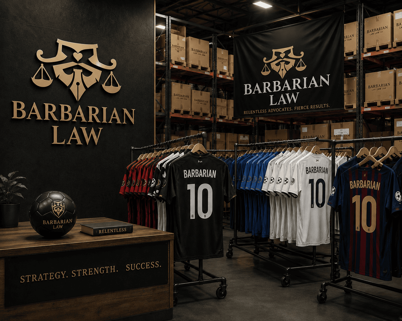 Counterfeit jersey store